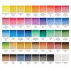 Set aquarelle cotman - winsor &amp; newton - 45 demi-godets - toutes les couleurs - avec demi-godets supplémentaires