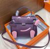 High-end Top Layer Cowhide Millennial Doll Smiley Face Bag Mini Bag New Women's Bag One-shoulder Crossbody Bag
