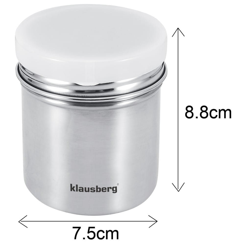 Pojemnik Shaker do posypywania cukru 260ml KLAUSBERG KB-7645