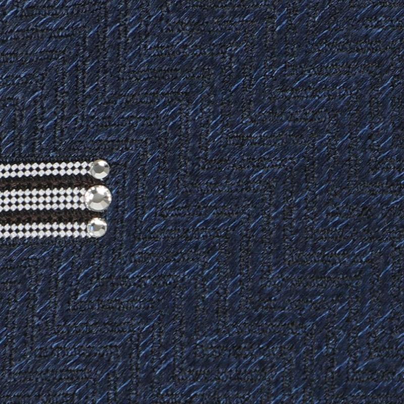 Daks 26ss Silk Blend Herringbone Solid Cubic Slim Tie Dmg1acf1215n1