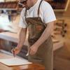 Módní plátěná zástěra Domácí kuchyně Zahradnictví Pracovní šaty Dámská kuchyně Restaurace Pracovní zástěra