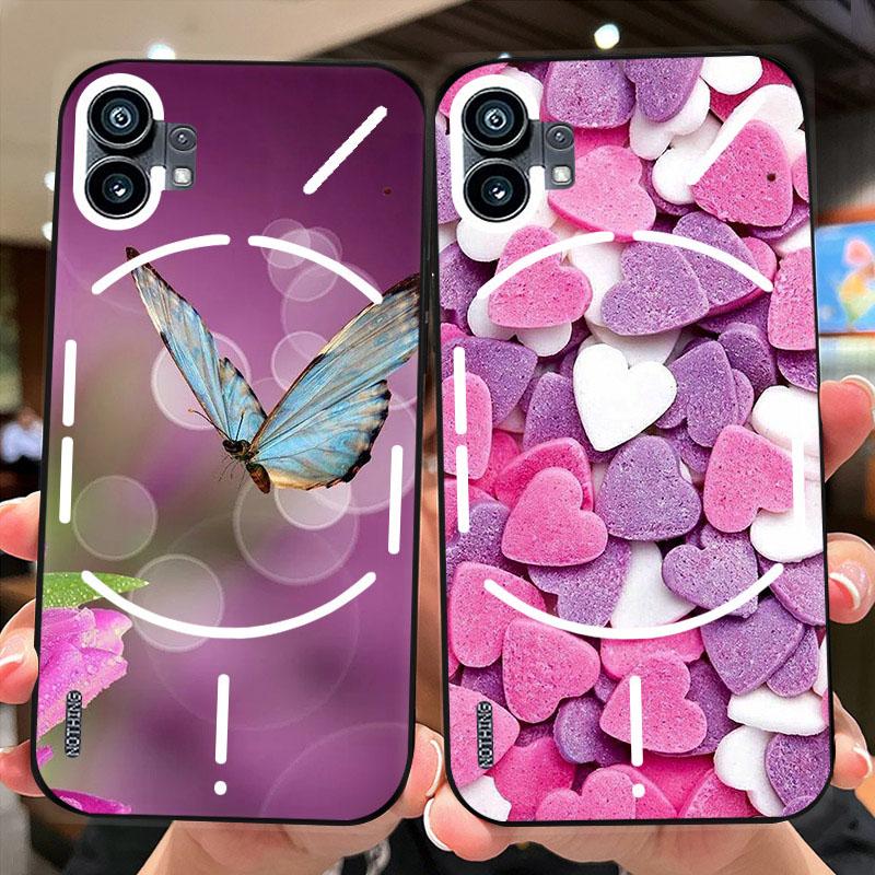 Für Nothing Phone 1 Hülle Handy One Two Stoßfestes TPU Silikon Handyhülle Für Nothing Phone2 5G Hülle Phone 2 2a Bumper Fundas