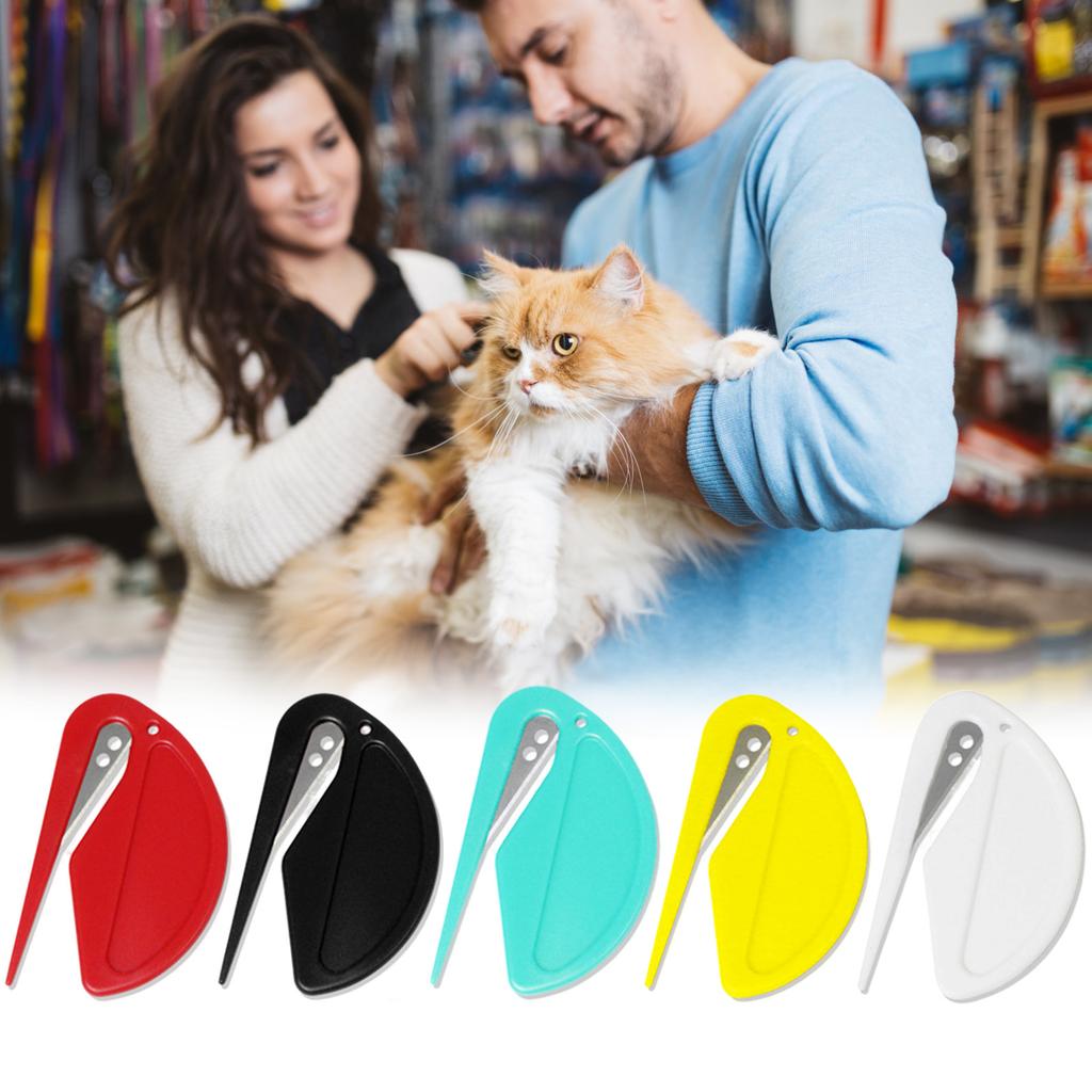 Pet Hair Knotting Comb Durable Cat Puppy Hair Fur Shedding Grooming Trimmer Comb for Pet Grooming Massage Brush Cleaning Tool