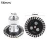 Engraving Circular  Saw Blade  Cutting Discs  For M10  For M14 5/8-11 With RemovabIe FIange Turbo Cut Disc For Wood Metal Stone