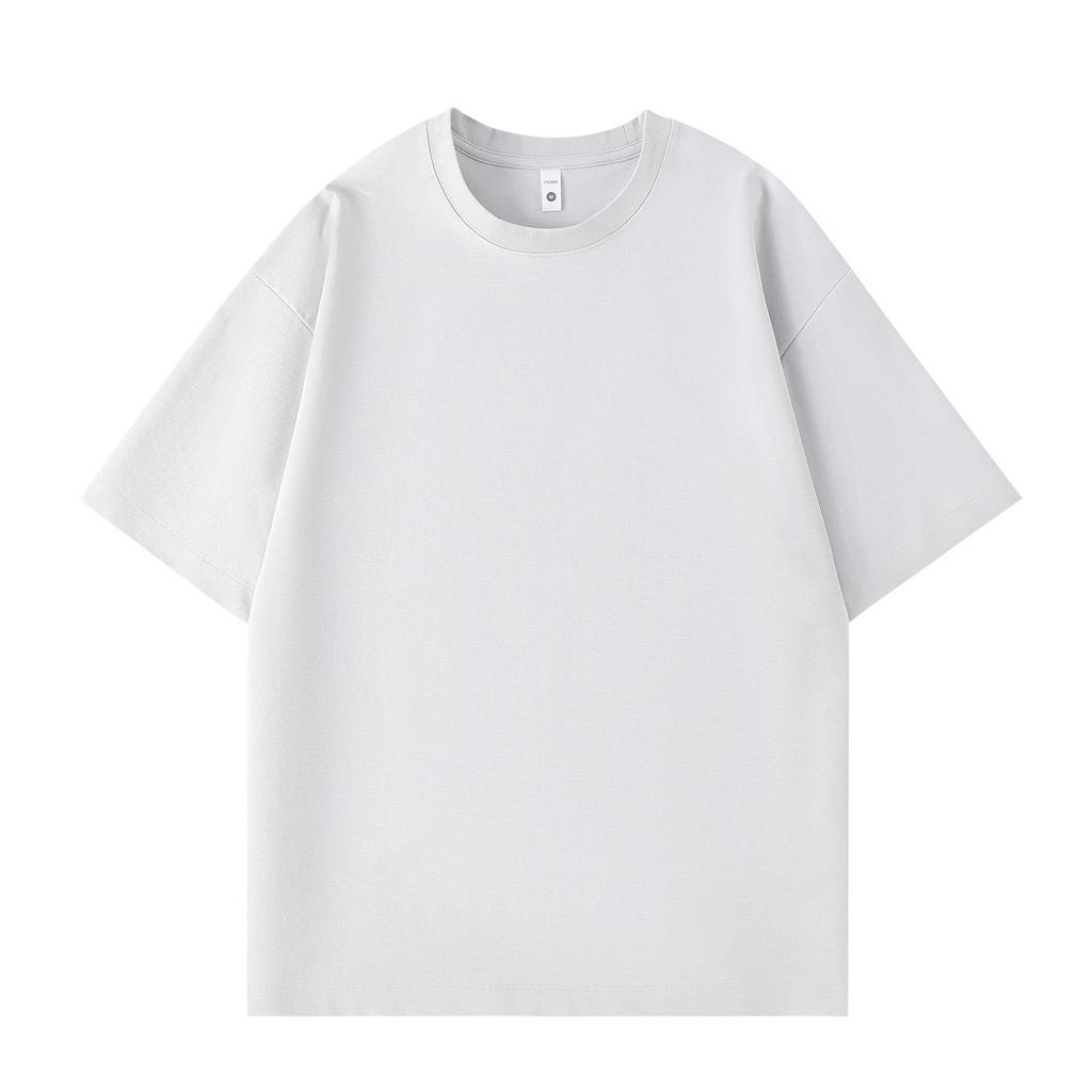 2026 Summer Lyocell Roman Cool Unisex Casual Solid Color Short Sleeve T-shirt