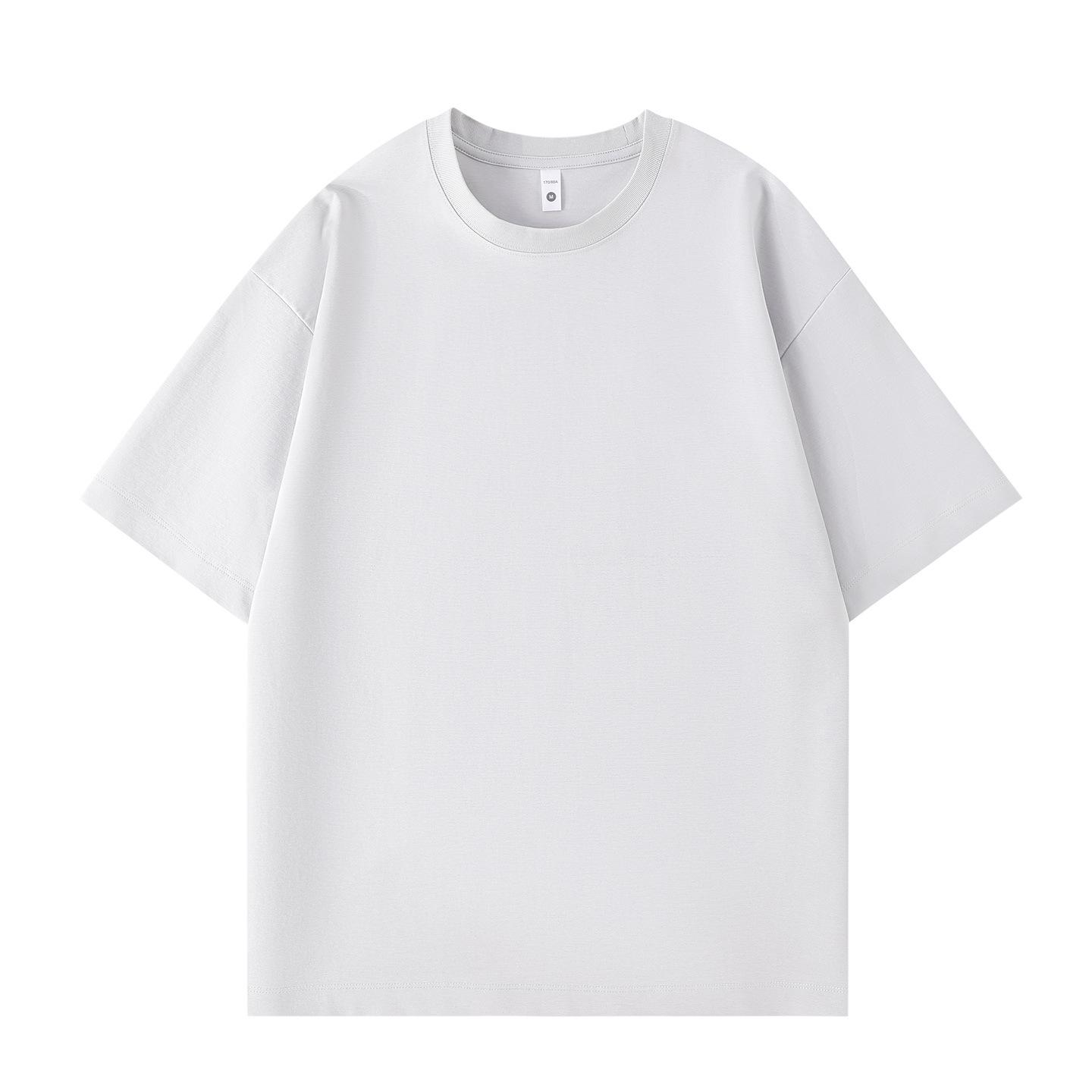 

2026 Unisex Lyocell Cool Sun Protection Short Sleeve T-shirt - Loose Fit, Round Neck, Plain Color 3XL [175-190 jin]