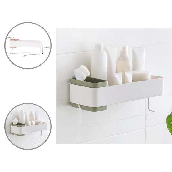 Buy Long Lasting Multifunctional Bathroom Shelf Wear Resistant Eco