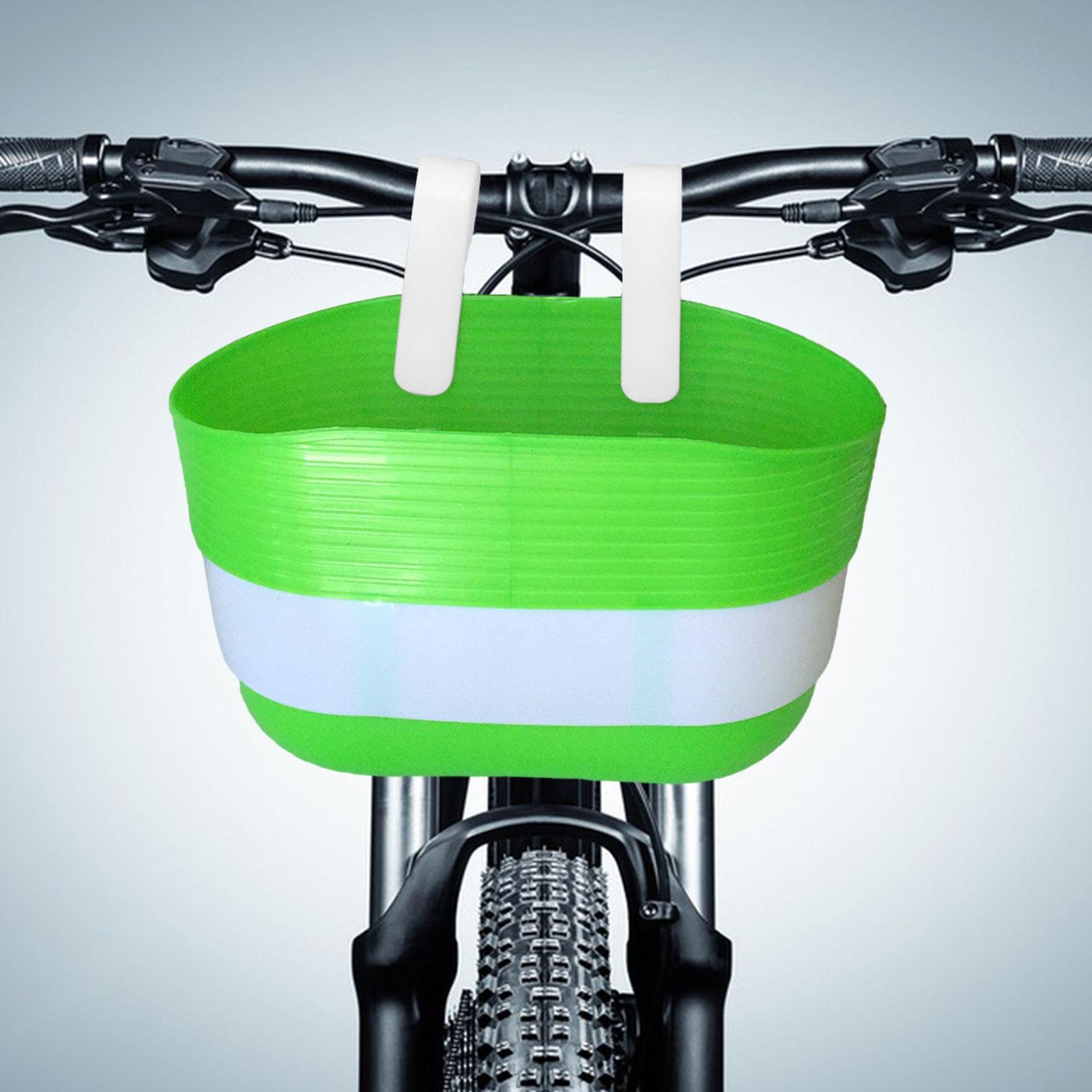 Kids Basket Children Bike Basket Detachable Sundries Container Bike Handlebar