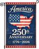 250Th Anniversary Garden Ag 12X18 Inch Double Sided Map Patriotic Ag 250 Yea RRI