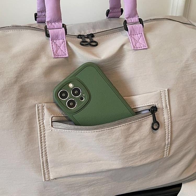Large capacity travel bag women's fitness luggage bag