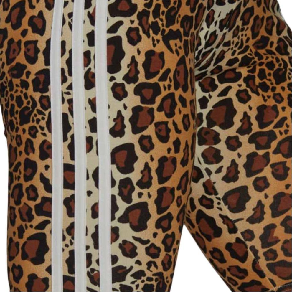 adidas Sportshorts Damen Braun Moderate Enge Hose HB4760