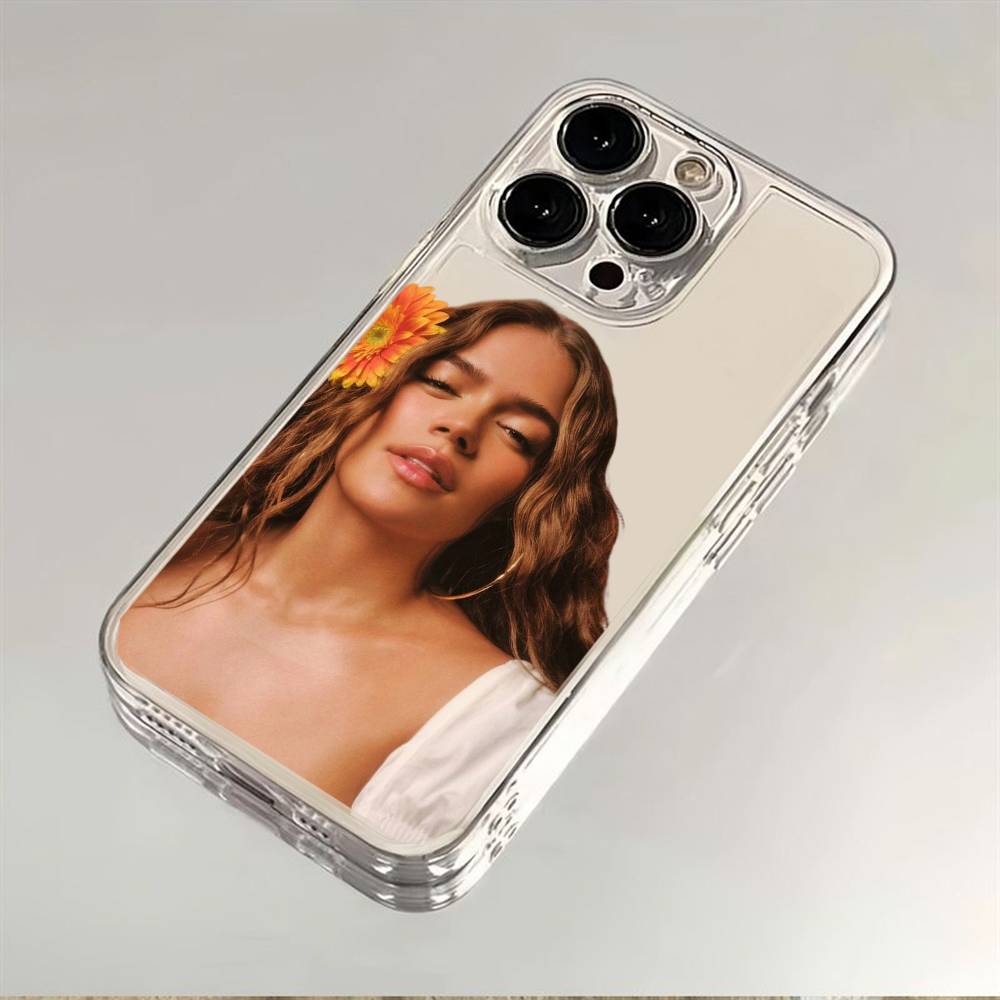 KAROL G Luxury Transparent Phone Case For IPhone 17 16 15 Pro Max 14 13 12 11