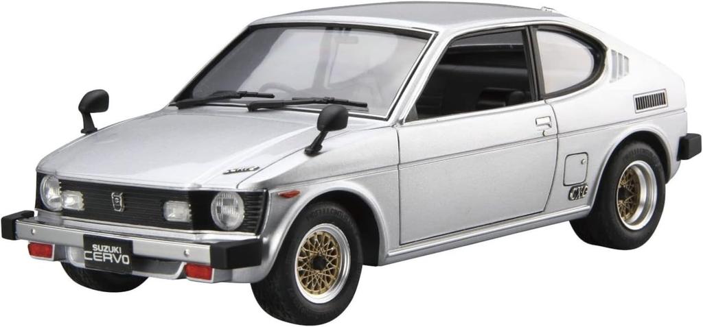 Aoshima Bunka Kyozaisha Modelová řada aut Suzuki SS30V Cervo Plastikový Model 1/20 No.127 Alto/SS20 '79 (Auto)
