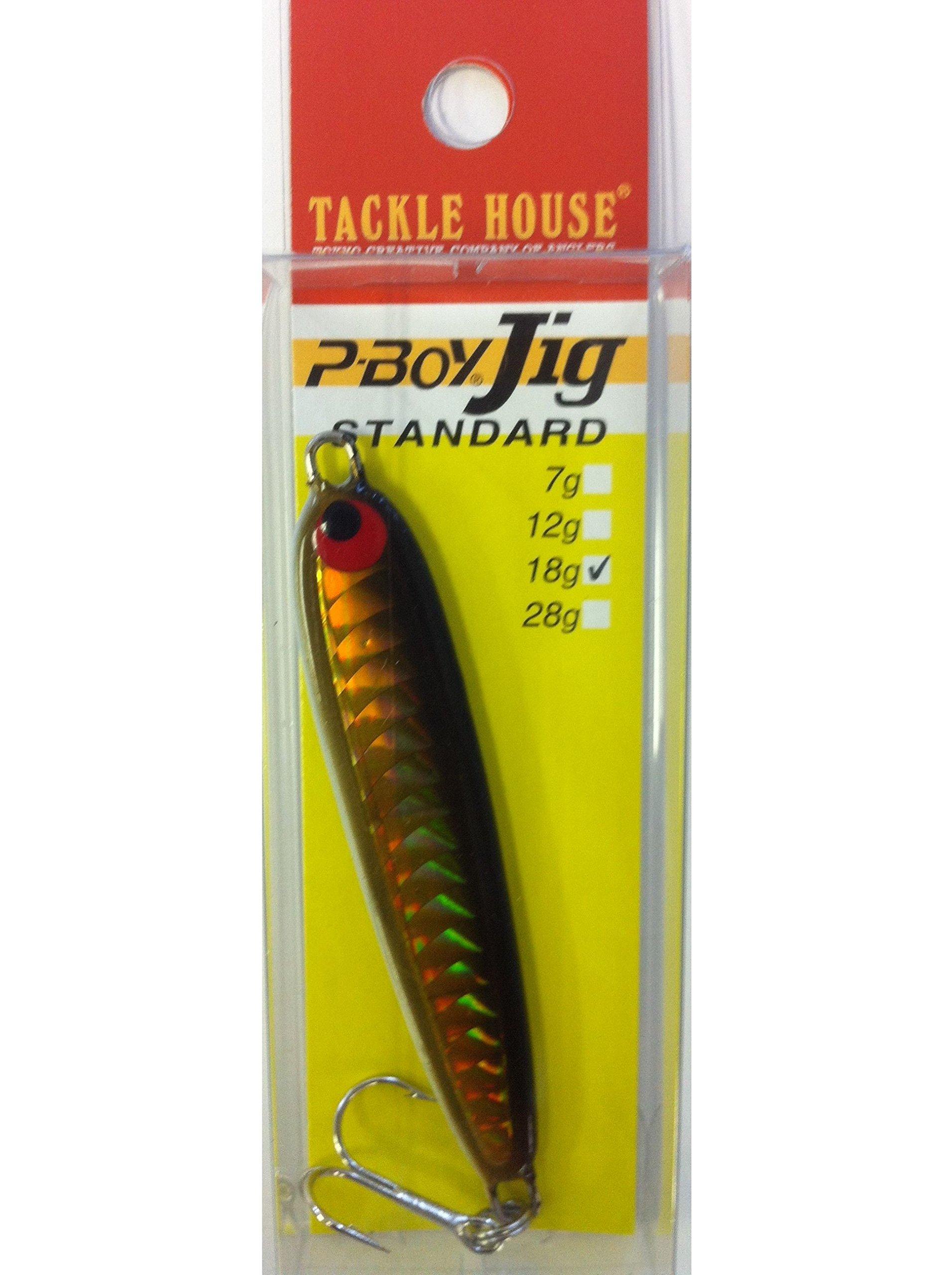 Tackle House Metal Jig Peaboy Jig Standard 65mm 18g Gold 65mm