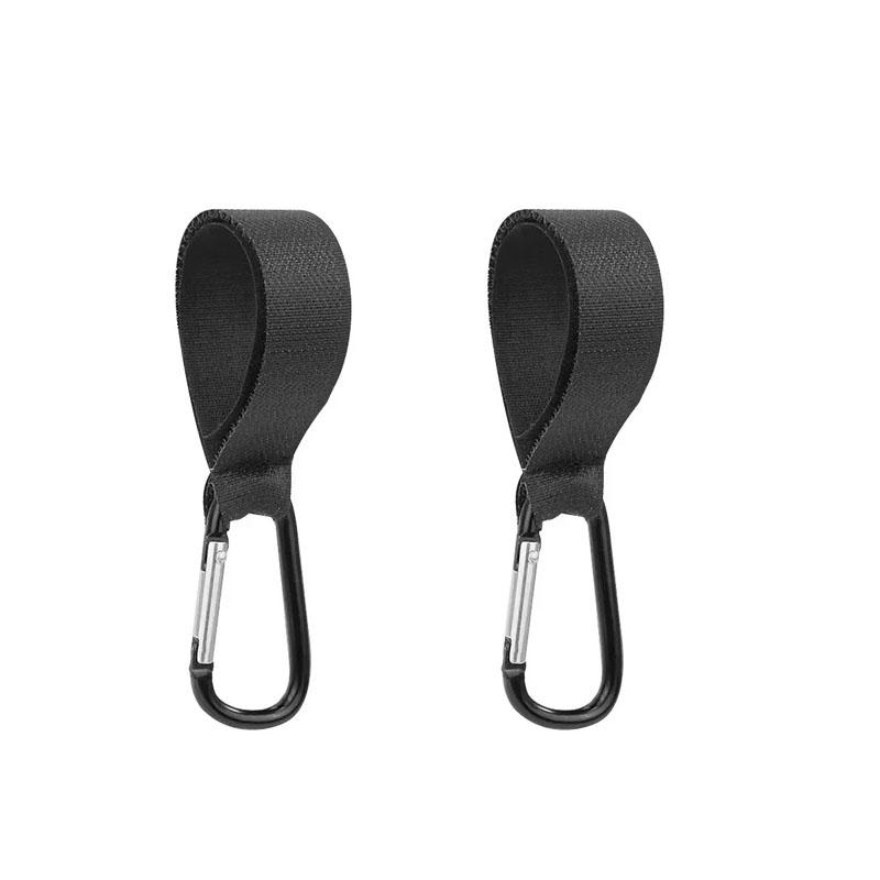 1/2/4/S Baby Stroller Hooks Clip Multifunctional Organizer Clasp Hook And Loop Baby Stroller Hanging Hook Storage Accessories
