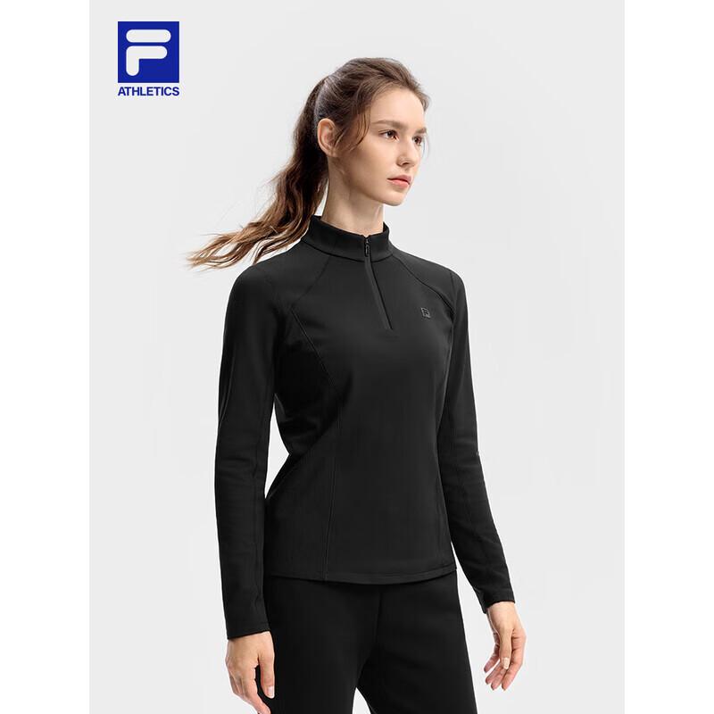 FILA Women s Fleece-Lined Knit Long Sleeve Top XL