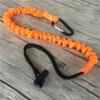 Single Carabiner Tool Strap Retractable Rope Telescopic Elastic Rope Tool Buckle for