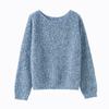 Premium Wear Pullover Baby Camel Fleece Blended Wool Knitted Sweater Jacket Women's Loose Sweater