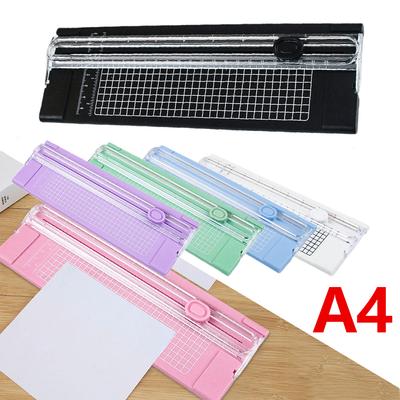 A4 Precision Paper Photo Trimmers Cutters Guillotine With Pull-out Ruler For Photo Labels Paper Cutting Tool Office Supplies
