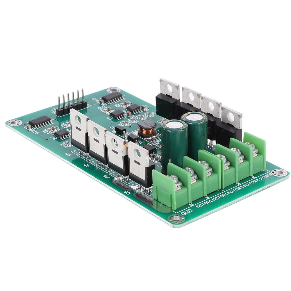 Industrial 15A Dual Channel DC Motor Drive Module With Brake Function Electronic Component