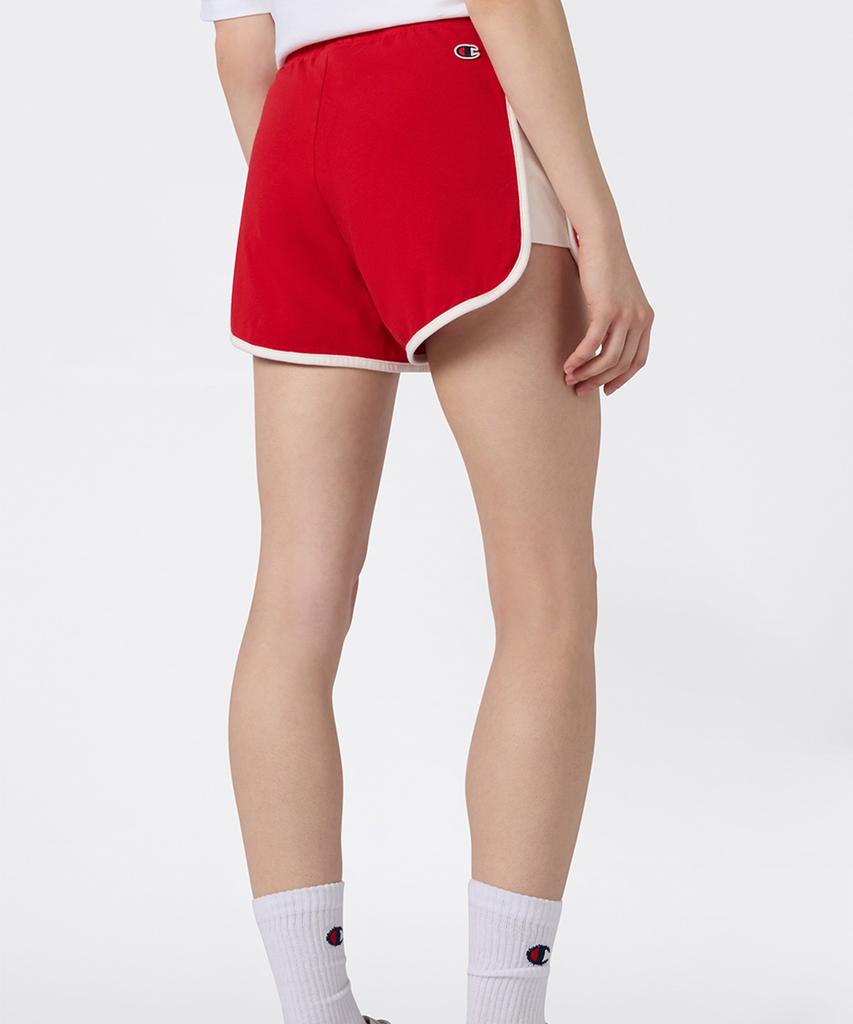 CHAMPION Women'S Color Block Dolphin Shorts Red