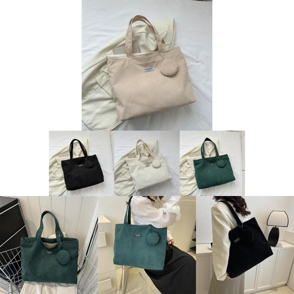 Trendy Summer 2023 Canvas Tote Bag Stylish Casual Shoulder Bag For Women