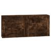 Maison Exclusive - Buffets 2 pcs chêne fumé bois d'ingénierie