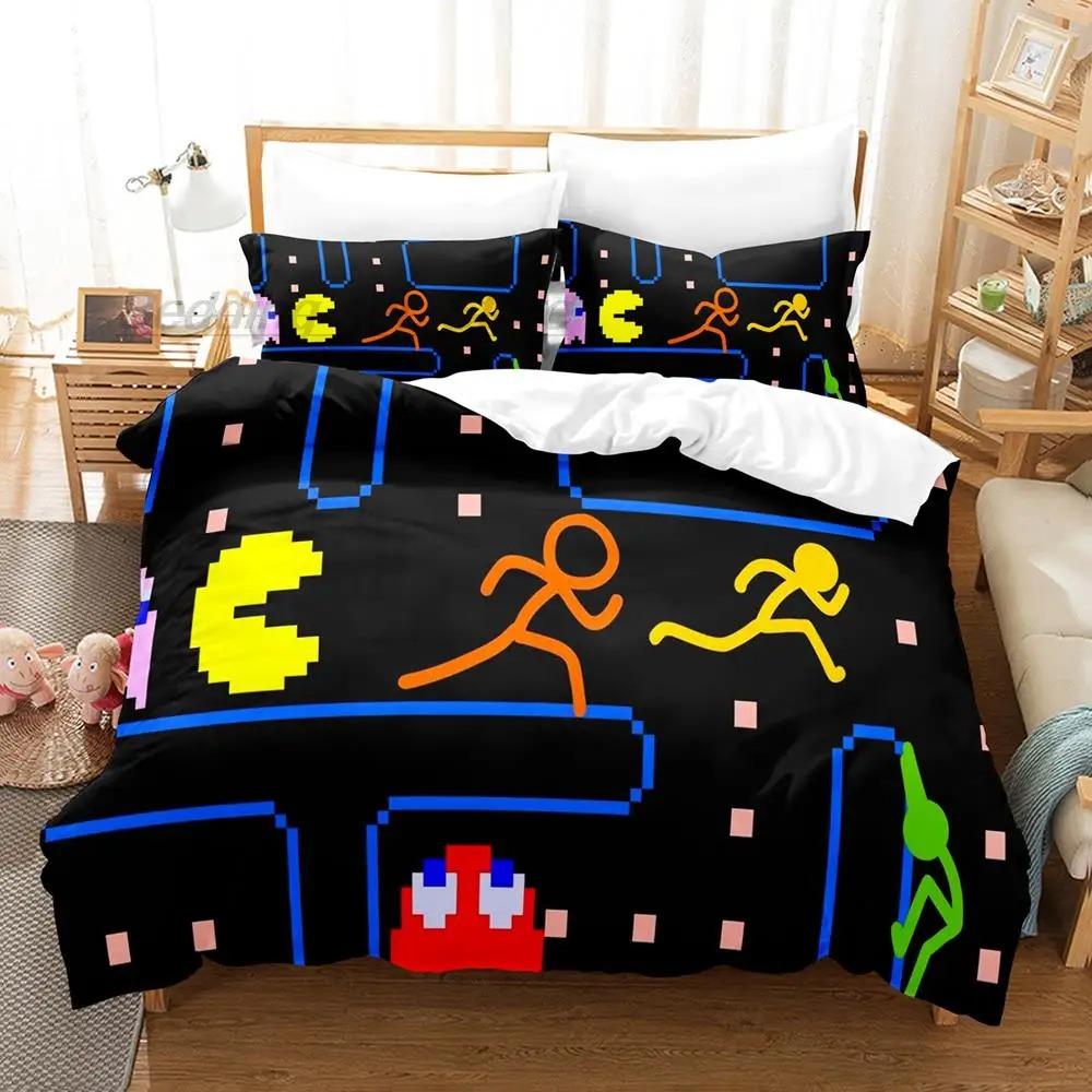 Set Biancheria da Letto Alan Becker Singolo Twin Full Queen King Size Set Letto Aldult Ragazzi Camera da Letto Copripiumino Set Stampa 3D Gioco Be