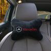 Car Headrest Cover Auto Seat Cover Head Neck Rest Cushion Neck Pillow Seat Cover for Mercedes Benz New B/C/E GLC GLK CLA GLA OQ4