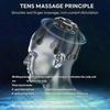 Electric Scalp Massager With 3 Modes - Portable 360 Degree Head Massager With 8 Finger Tips, Deep Relaxing And Stress Relief 25-26