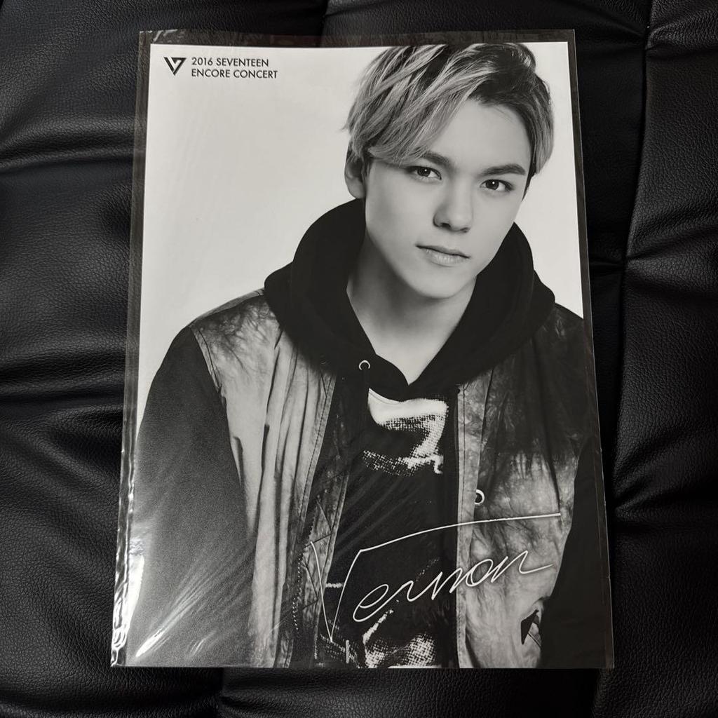 [USED] SEVENTEEN Large Photo Card Vernon