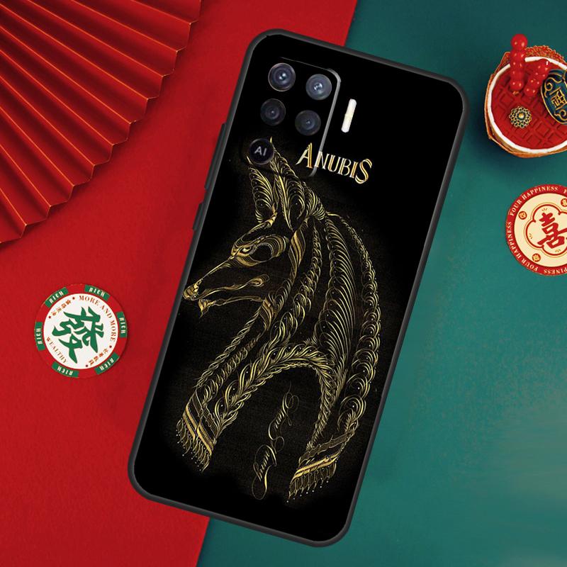Egypt Nefertiti Anubis Ankh Case For Oppo A80 A40 A60 A6 A5 Pro A15 A16 A17 A57 A94 A74 A54 A76 A96 A18 A38 A58 A78 A98