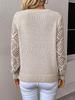 2026 Fashion Casual Sweaters Tops For Womens Solid V Neck Knit Sweater Fall Pullover Knit