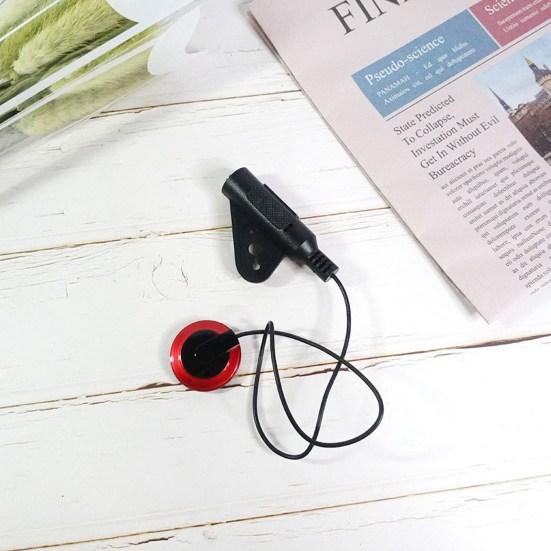 Stanzfreier Mono Professional Gitarren-Pickup Piezo-Element Geige Mikrofon-Pickup Saiteninstrument Zubehör