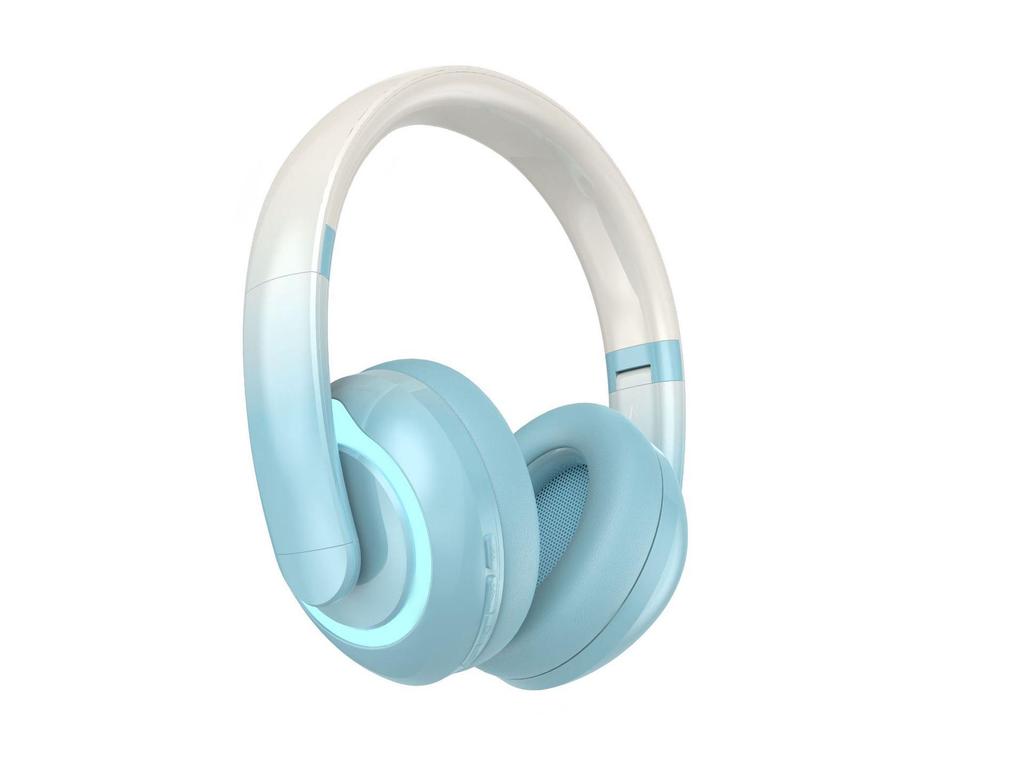 KE-27 Over-Ear Bluetooth 5.3 Headphones: Low Latency, Dopamine Color, Rubber Full-Coverage Ear Cups