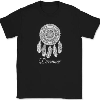 Träumer Traumfänger T-Shirt Träume Indisch Tribal Geschenk Grafik T-Shirt