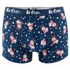 Lee Cooper Herren Weihnachtsboxershorts 2 Stück Baumwolle Muster Weihnachtsmann