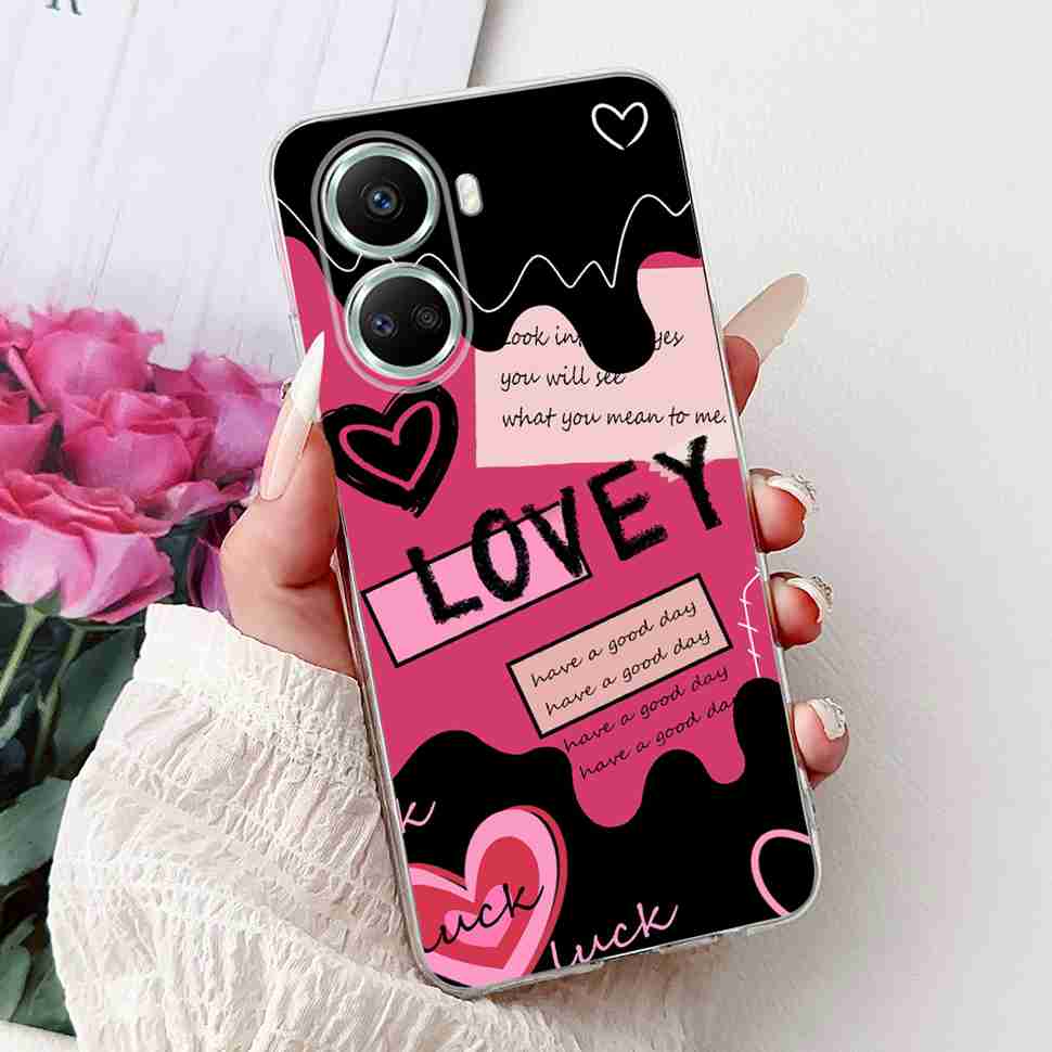 For Huawei nova 10 SE 4G Case BNE-LX1 Luxury Flower Soft Silicone TPU Cover For Huawei Nova 10SE 6.67" Butterfly Phone Casing