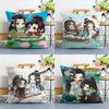 M-Mo D-Dao Z-Zu S-Shi Pillow Case Sofa Living Room Bedroom Double-sided Printing Square Cushion Nap Time Cushion Cover