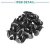 ACROPIX Bolt Rivet Fastener Mudguard Bumper Retainer Clip for GM 11mm Hole Diameter Black 30pcs