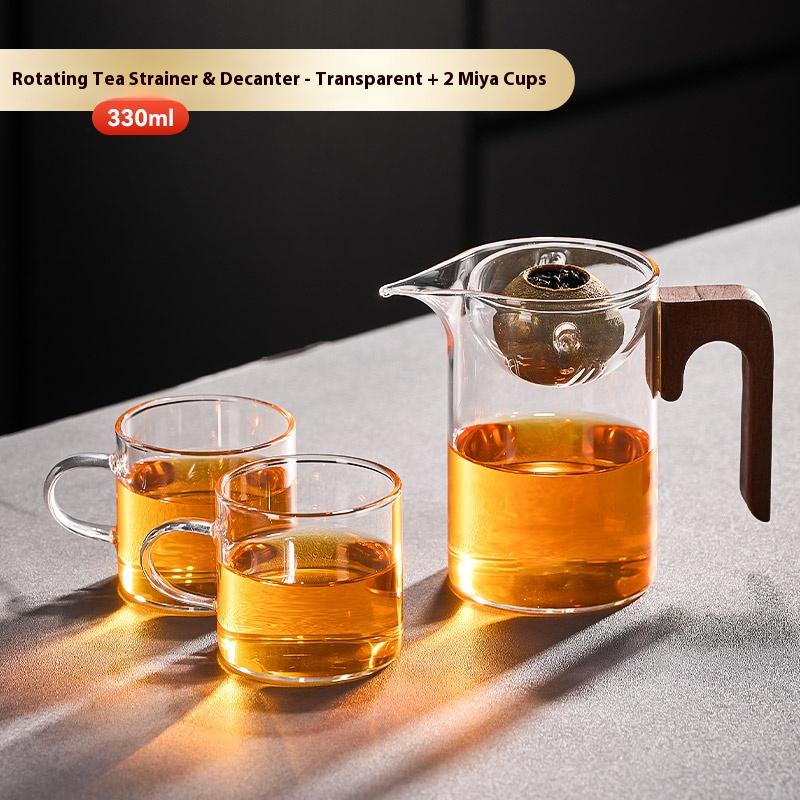 Gianxi Teapot Tea Separation Fair Cup Small Qinggan Special Tea Pot One Person Glass Filter Tea Divider Teapot