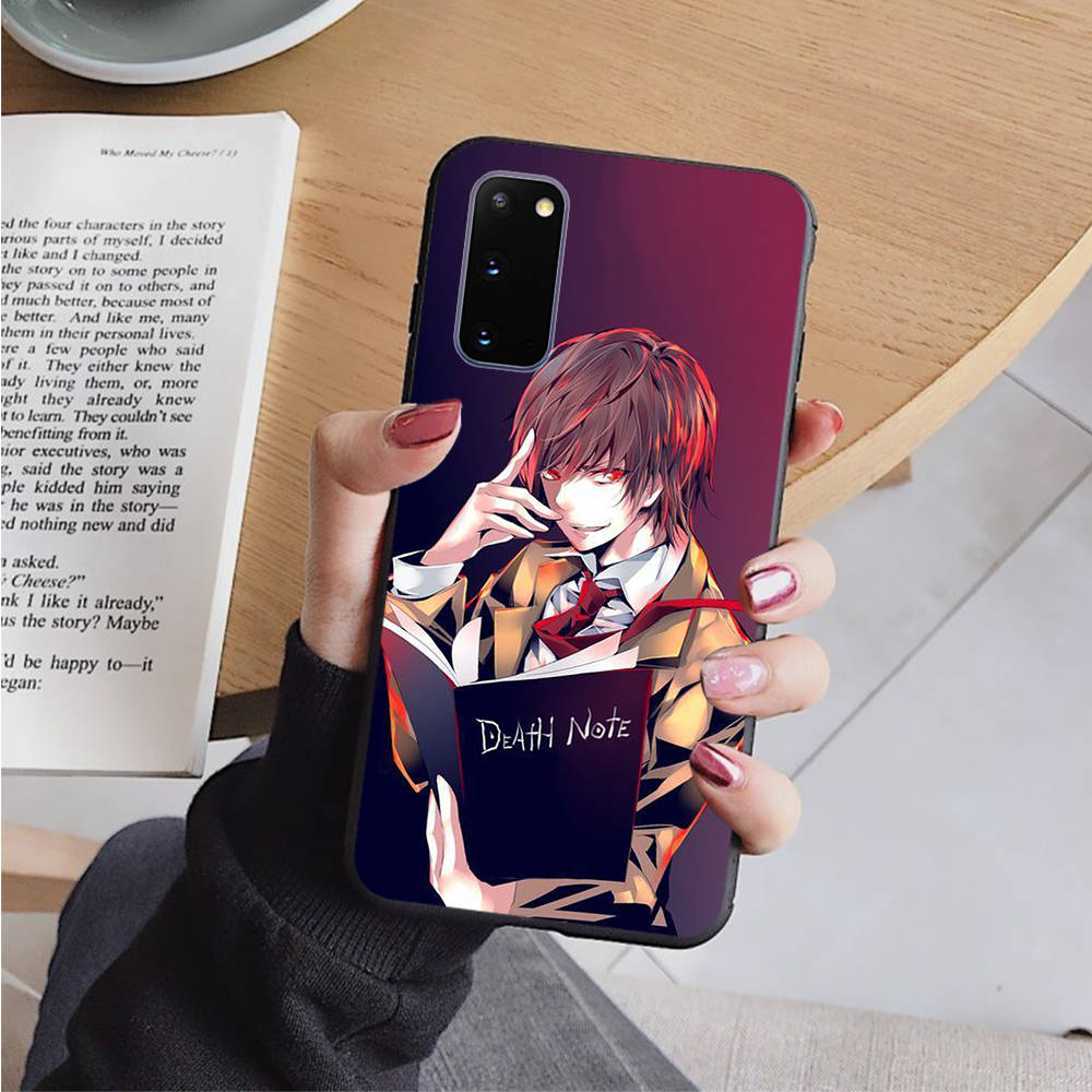 Husă neagră AD88 Death Note pentru OPPO Reno 8 6 5 4 Pro Find X3 A17 A31 A38 A40 A53 A54 A55 A74 A76 A78 A77 A80 A94 A95 A96 Pro Sofe Cover