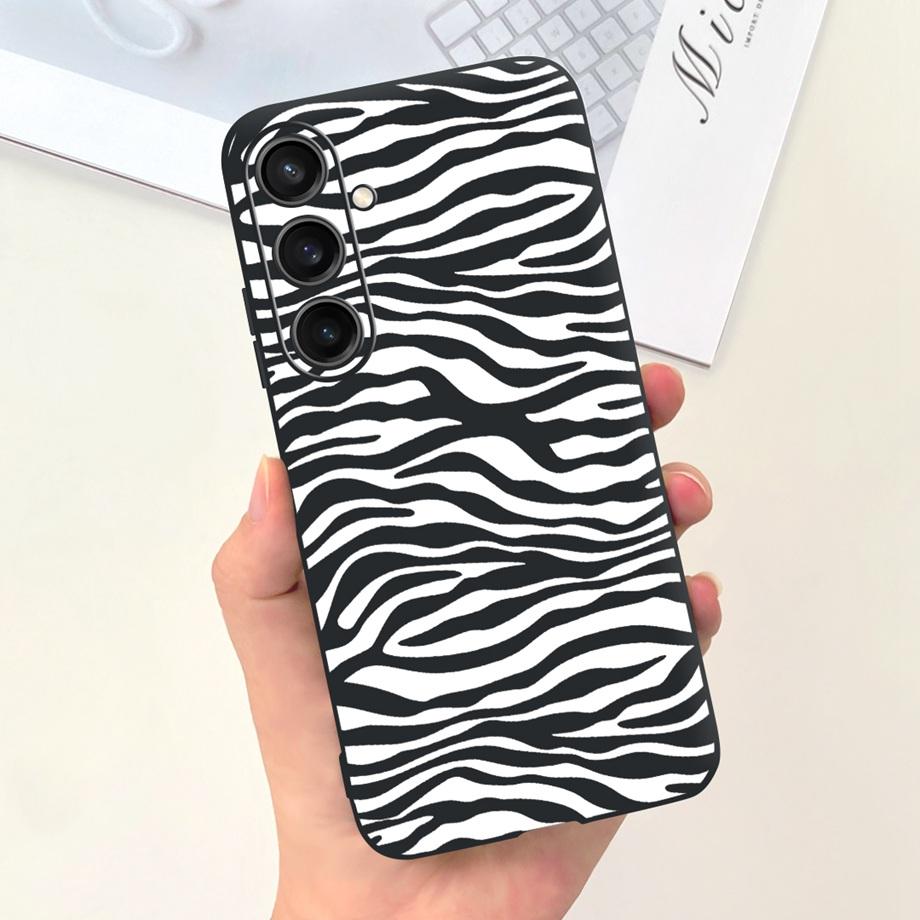 For Samsung Galaxy A15 4G Case Luxury Anti-knock Back Cover On Funda Samsung A15 A155F Capas Cool Style Cute Cartoon Print Cases