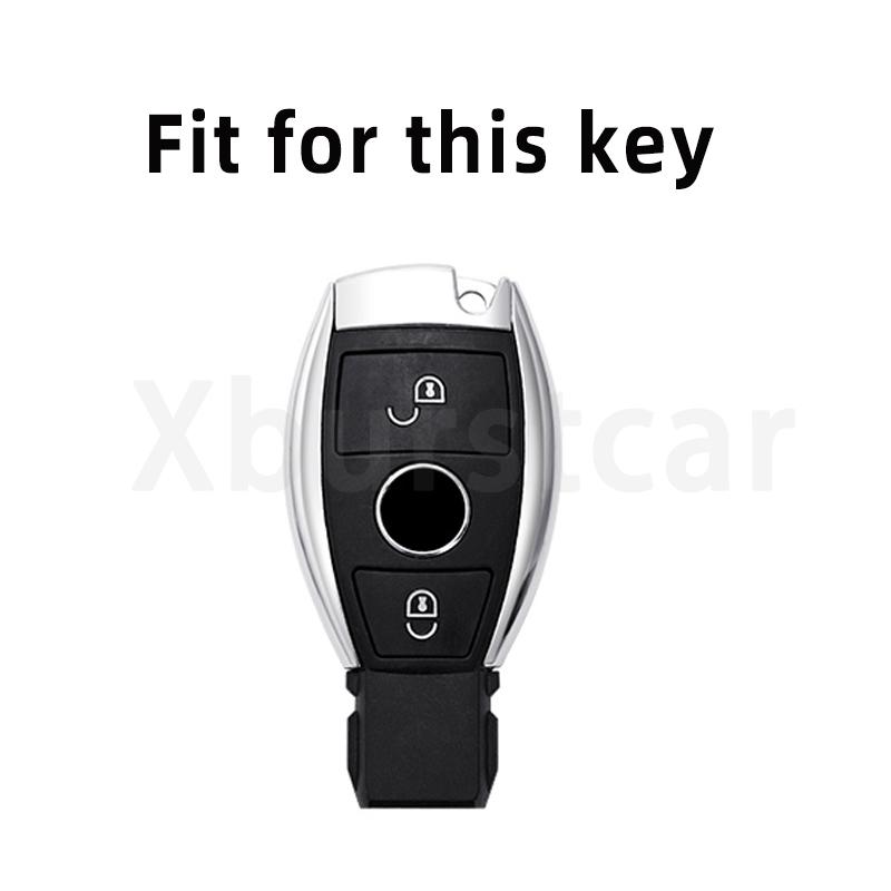 Soft Tpu Car Key Fob Case Cover For Mercedes Benz E C G M R S Class W204 W212 W176 Glc Cla Gla Amg Shell Protector Accessories