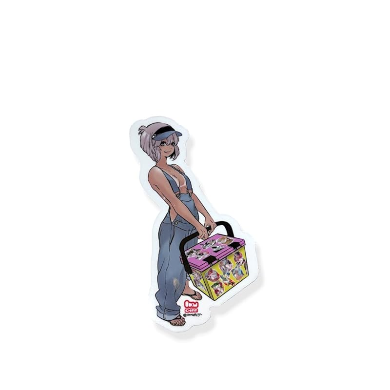 

J-like products @honne_69 fish art water resistant stickers mini IKU-chan