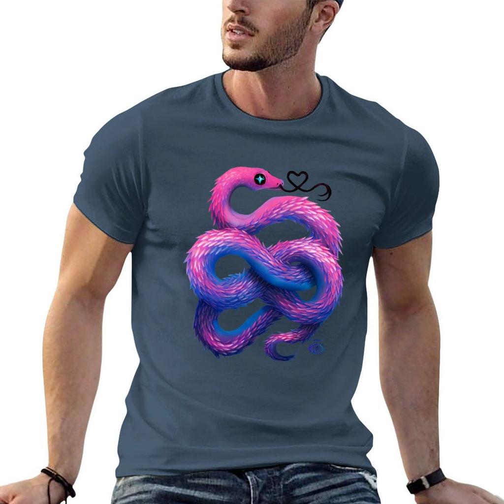 Cotton Candy Snake Tshirt Unisex T Shirts Graphic Essential T Shirt Cotton T Shirt Unisex Tshirt