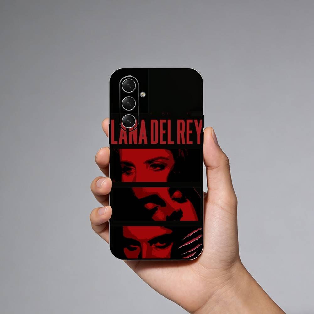 Singer L-Lana Del Rey Phone Case For Samsung Galaxy A73,A72,A71,A70,A52,A51 Others Soft Black Cover