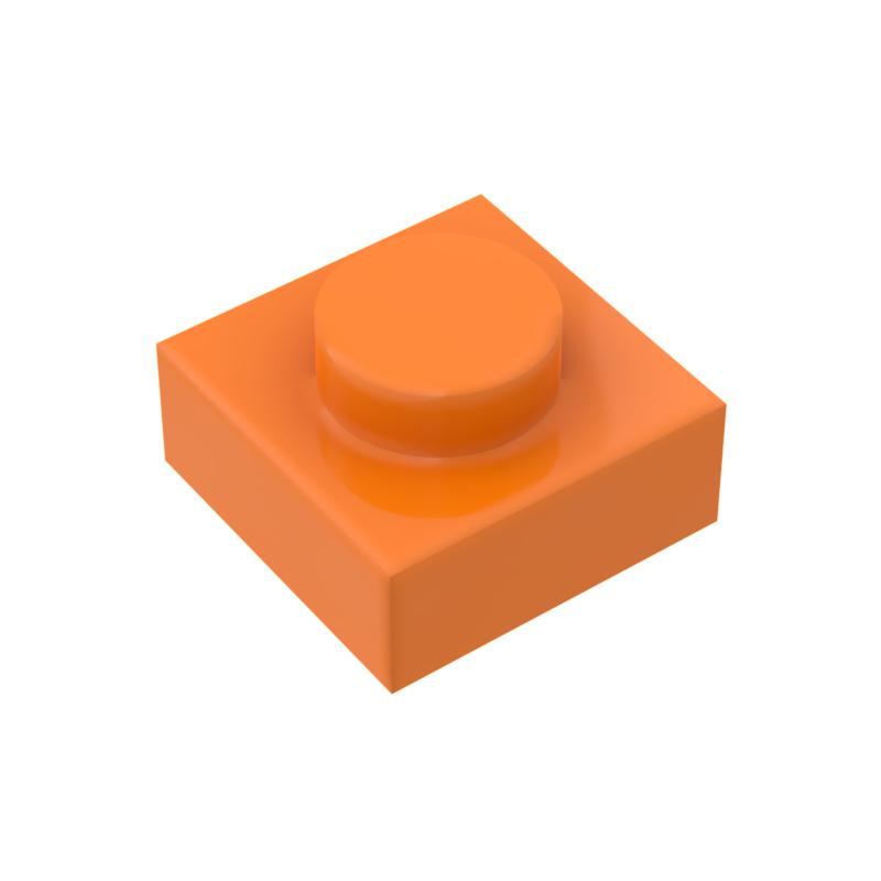 Rainbow Pig MOC Parts 3024 30008 Plate 1 x 1 Compatible Bricks DIY Assmble Building Blocks Particle Kid Puzzle Brain Toy Gift