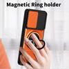KEYSION Magnetic Phone Case for OnePlus 15R 5G 1+ Ace 6 6T Slide Camera Protection Upright Kickstand Ring Shockproof Back Cover