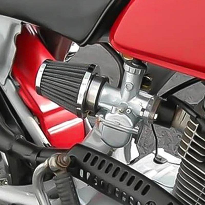 1PC Universal 35-60mm Motorcycle Tapered Air Filter Cleaner Dirt Pit High Air Flow Filter Moto Conical Air Filter Dirt Cleaner